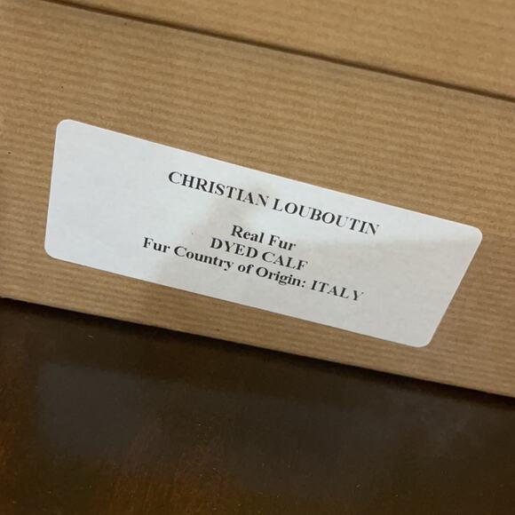 Christian louboutin pik boat pony dark leopard38.5 - Picture 6 of 7